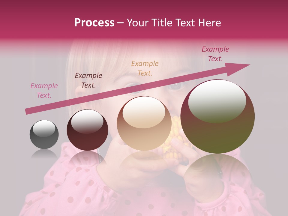 Lifestyle Caucasian Vegetable PowerPoint Template