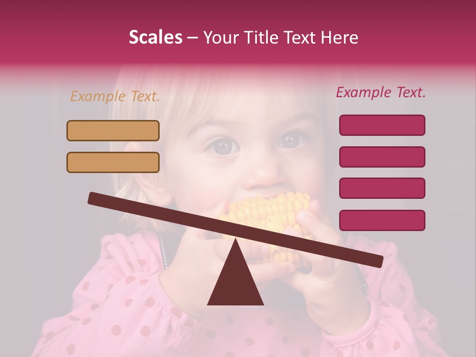 Lifestyle Caucasian Vegetable PowerPoint Template