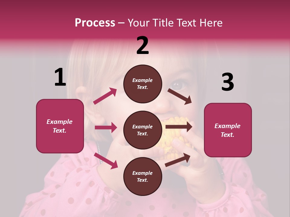 Lifestyle Caucasian Vegetable PowerPoint Template