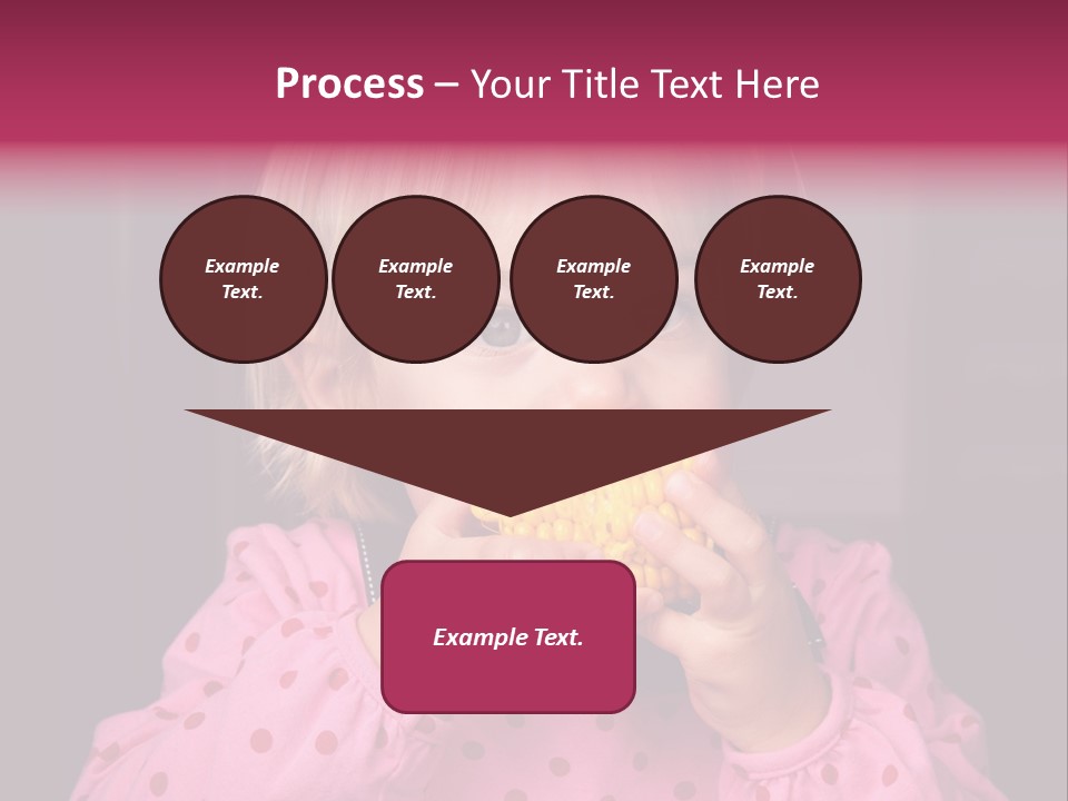 Lifestyle Caucasian Vegetable PowerPoint Template