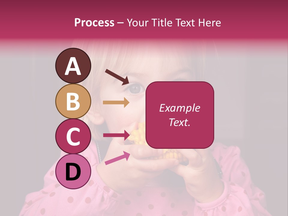 Lifestyle Caucasian Vegetable PowerPoint Template