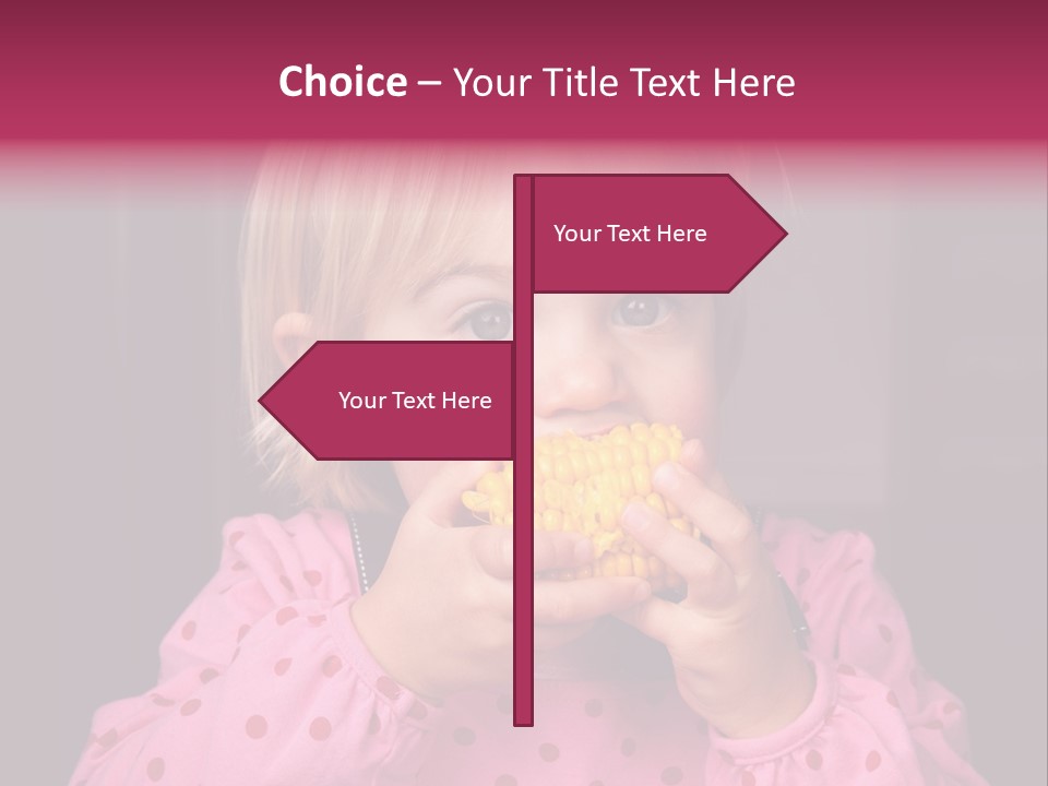 Lifestyle Caucasian Vegetable PowerPoint Template