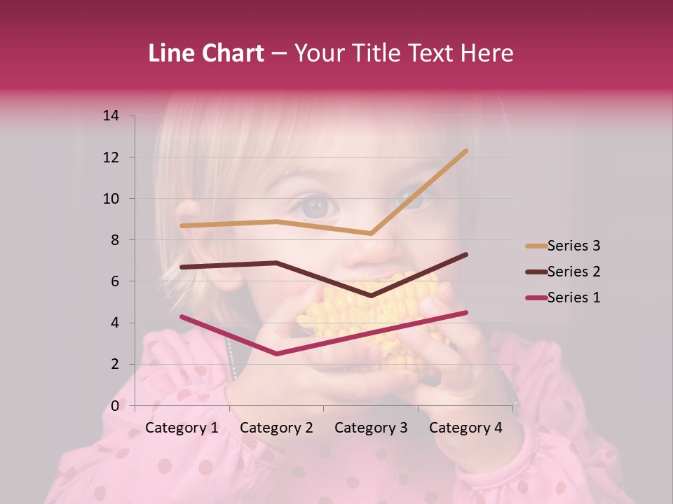 Lifestyle Caucasian Vegetable PowerPoint Template