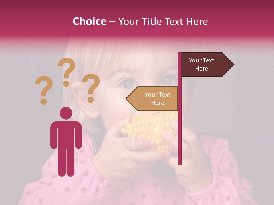 Lifestyle Caucasian Vegetable PowerPoint Template