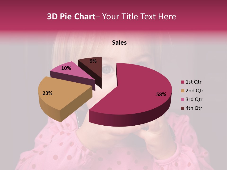 Lifestyle Caucasian Vegetable PowerPoint Template