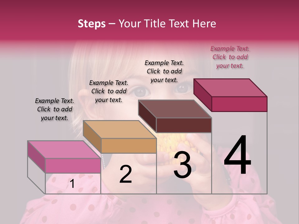 Lifestyle Caucasian Vegetable PowerPoint Template