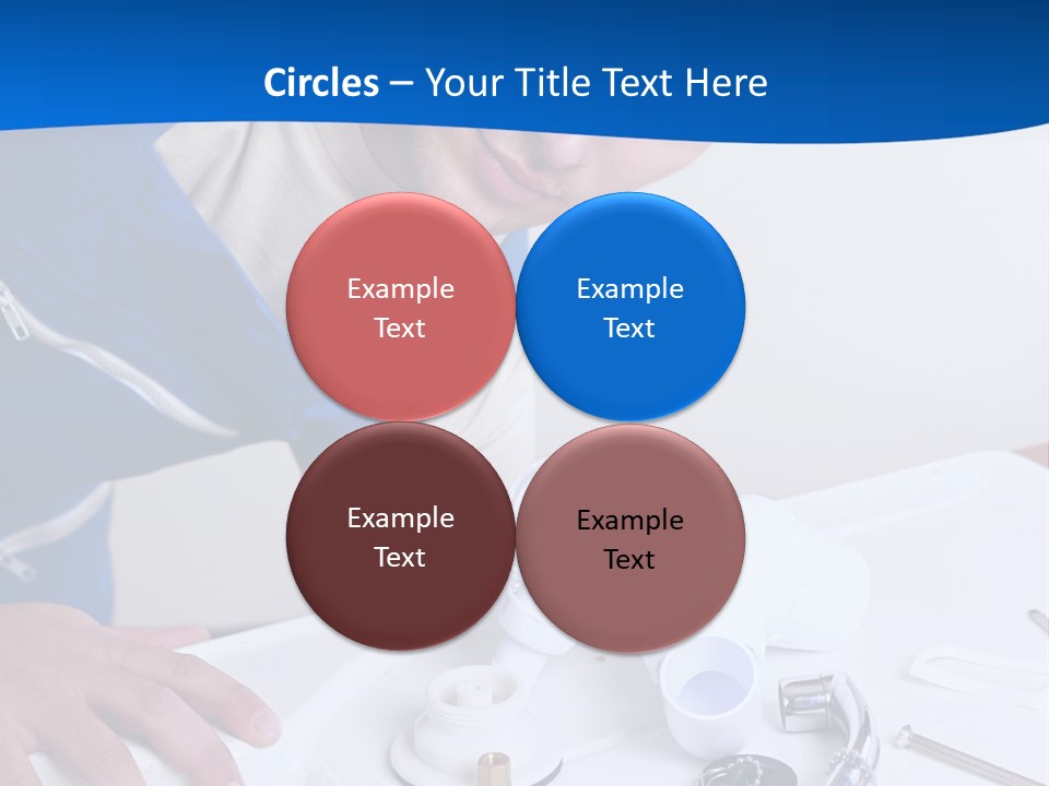 Equipment Caucasian Kitchen PowerPoint Template