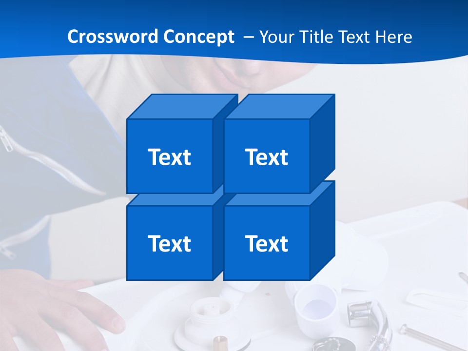 Equipment Caucasian Kitchen PowerPoint Template