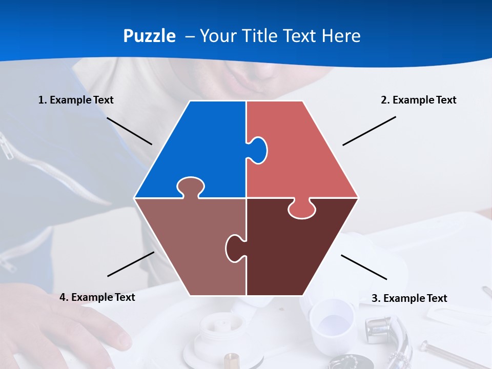 Equipment Caucasian Kitchen PowerPoint Template