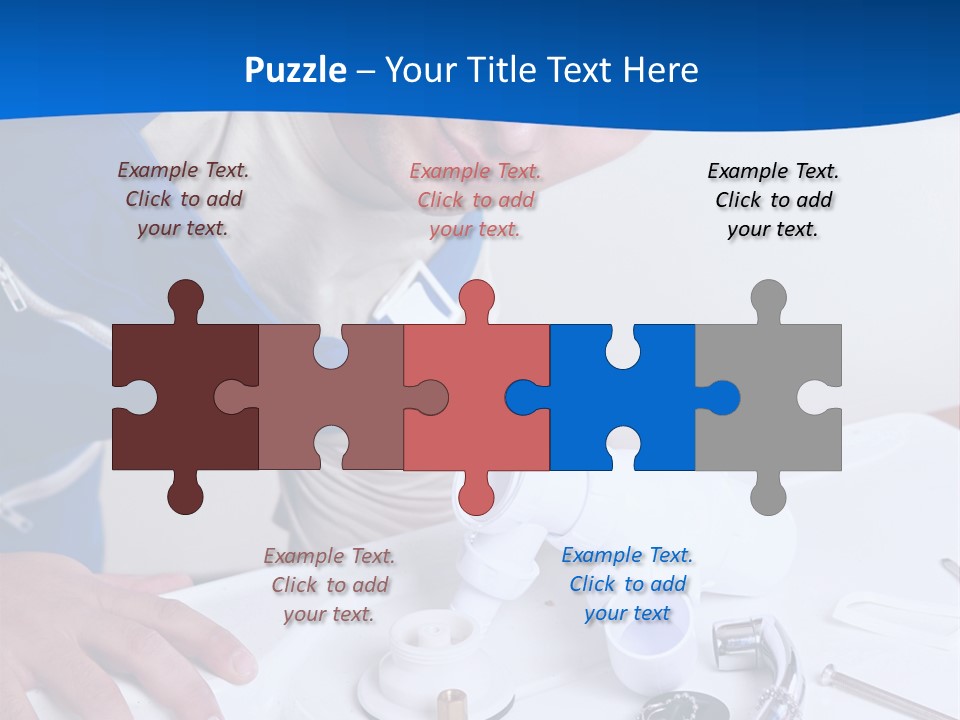 Equipment Caucasian Kitchen PowerPoint Template