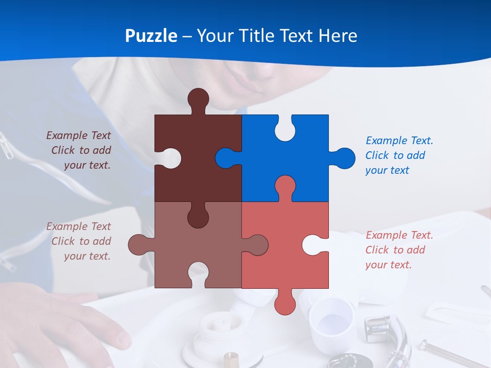 Equipment Caucasian Kitchen PowerPoint Template