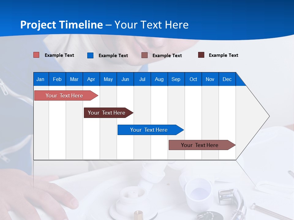 Equipment Caucasian Kitchen PowerPoint Template