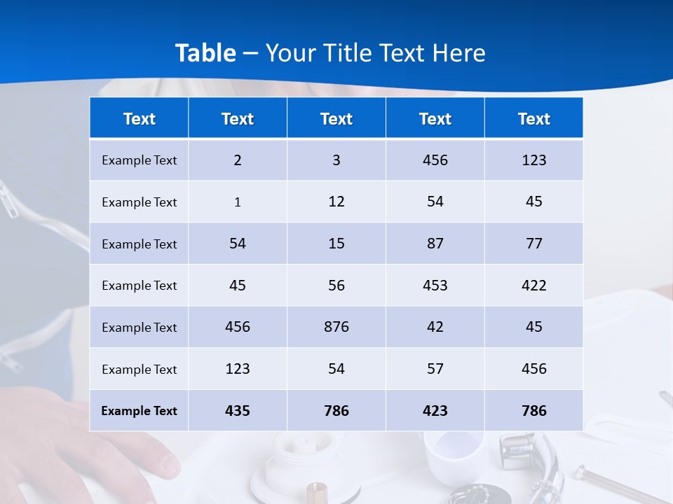 Equipment Caucasian Kitchen PowerPoint Template