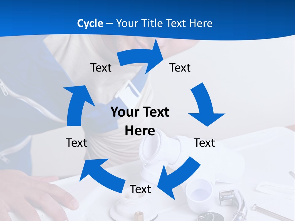 Equipment Caucasian Kitchen PowerPoint Template