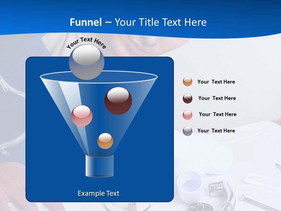 Equipment Caucasian Kitchen PowerPoint Template