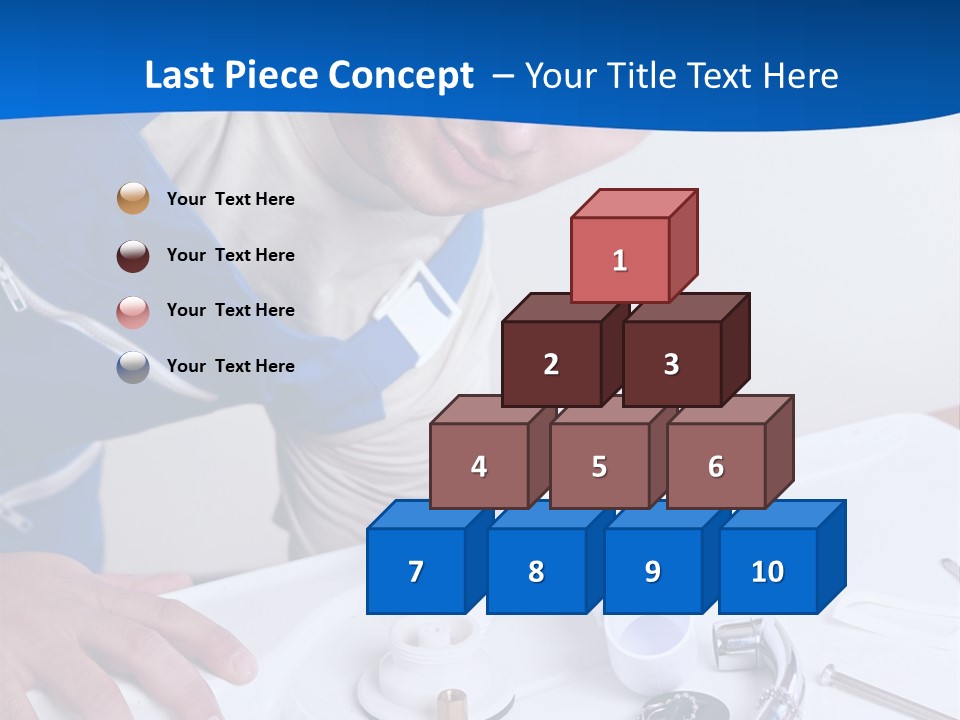 Equipment Caucasian Kitchen PowerPoint Template