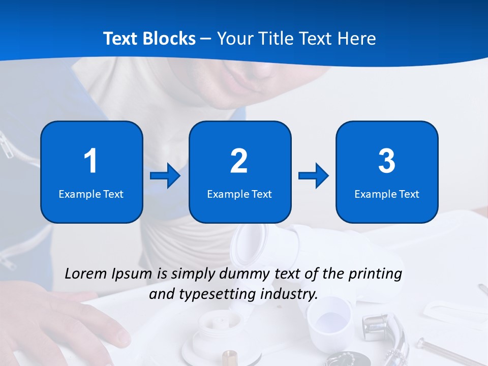 Equipment Caucasian Kitchen PowerPoint Template