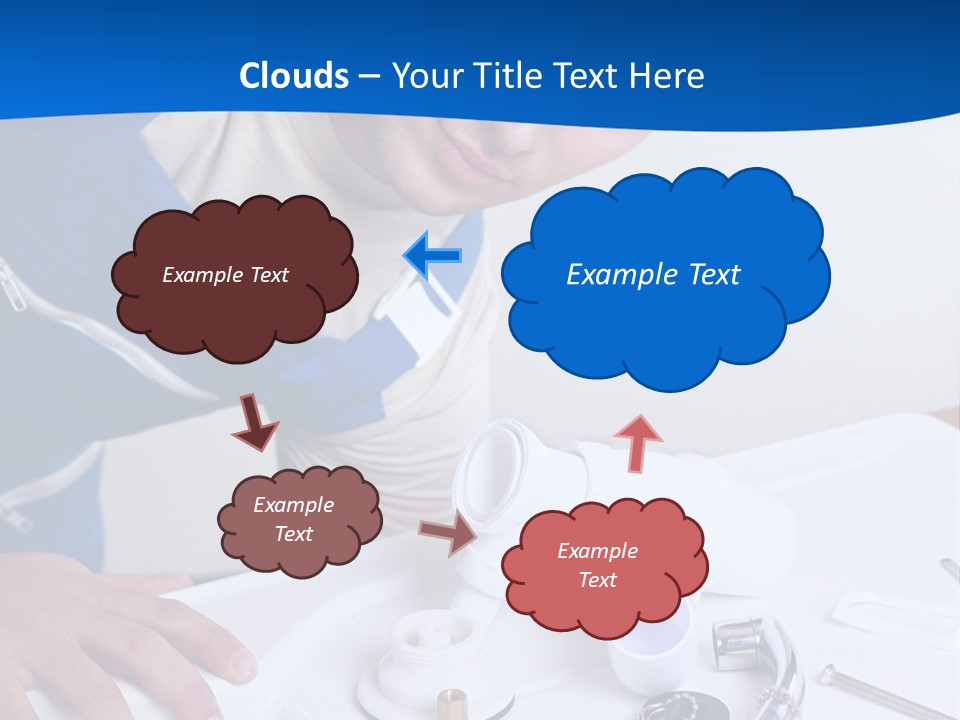 Equipment Caucasian Kitchen PowerPoint Template