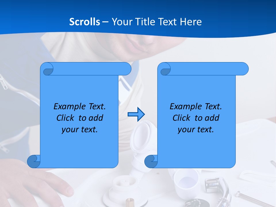Equipment Caucasian Kitchen PowerPoint Template