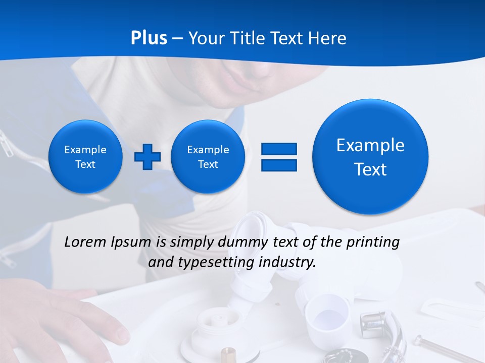 Equipment Caucasian Kitchen PowerPoint Template