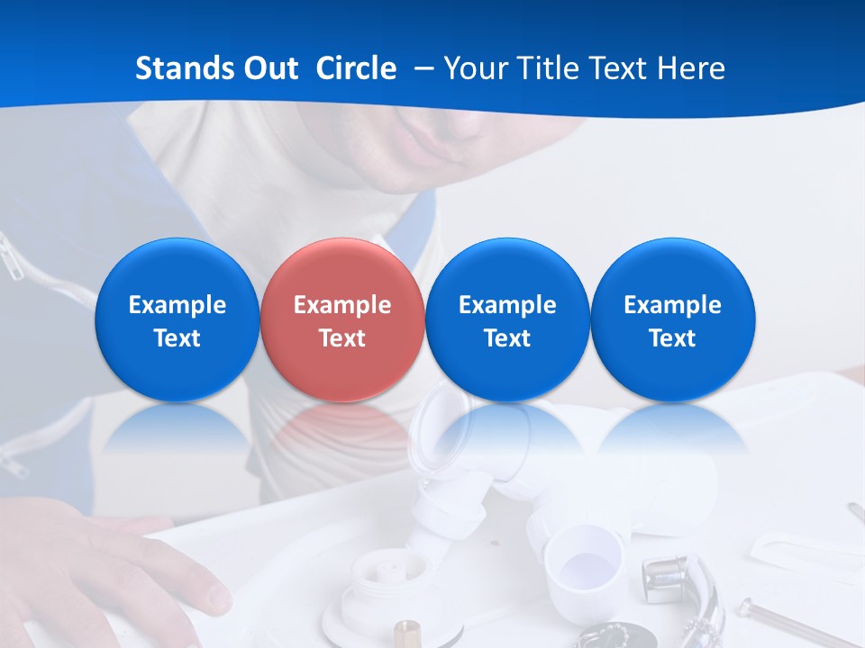 Equipment Caucasian Kitchen PowerPoint Template