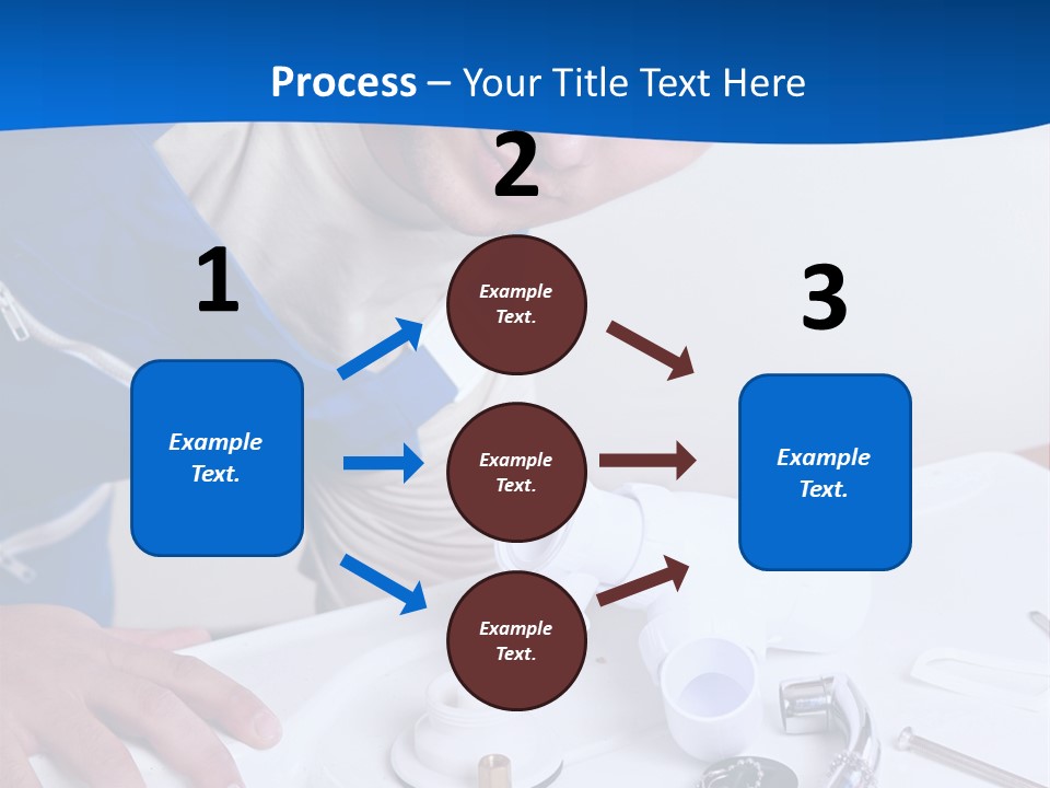 Equipment Caucasian Kitchen PowerPoint Template