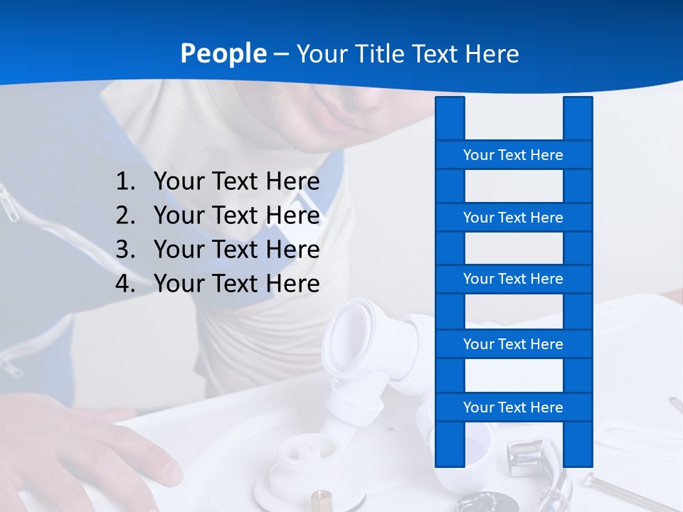 Equipment Caucasian Kitchen PowerPoint Template
