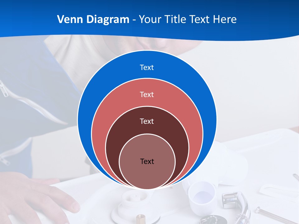 Equipment Caucasian Kitchen PowerPoint Template