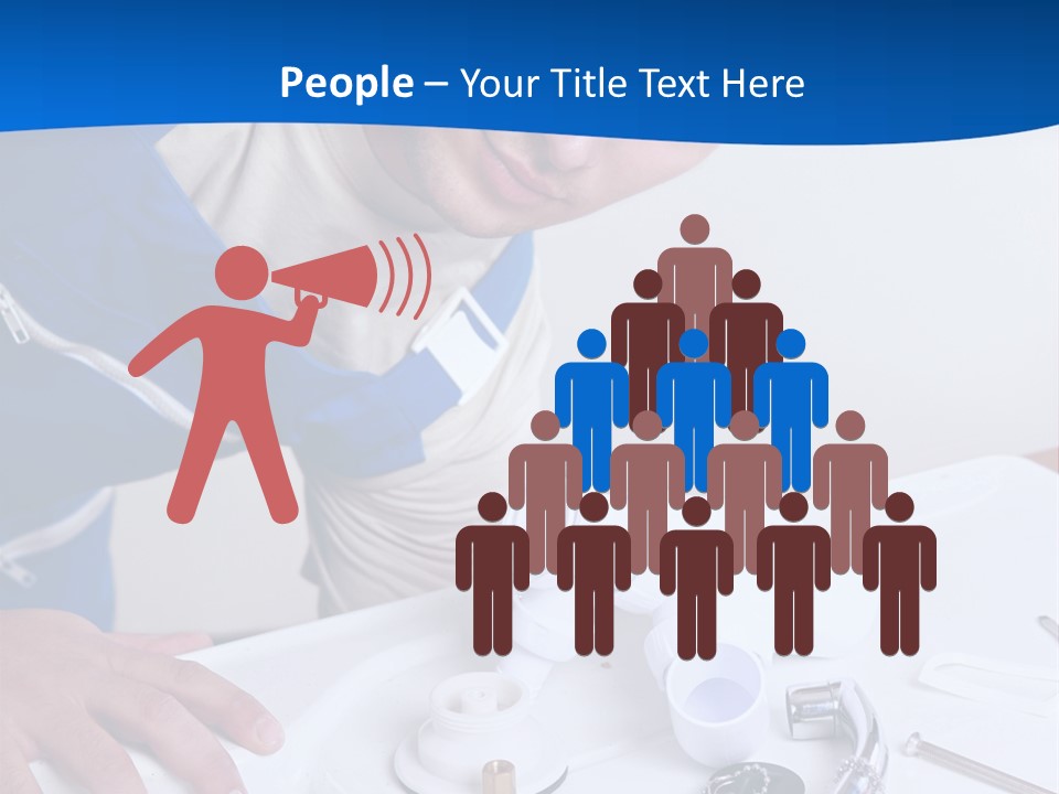 Equipment Caucasian Kitchen PowerPoint Template