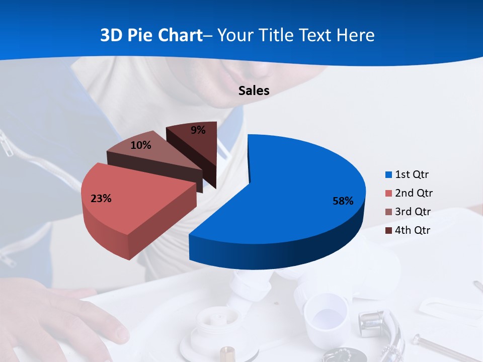 Equipment Caucasian Kitchen PowerPoint Template