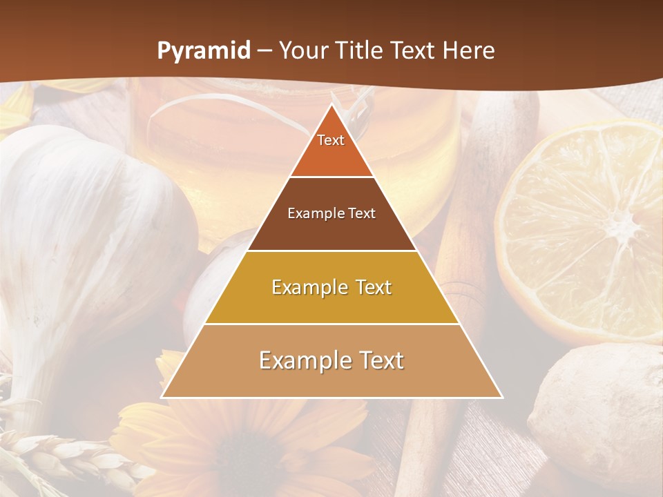 Rustic Table Healthy PowerPoint Template