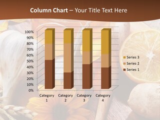 Rustic Table Healthy PowerPoint Template