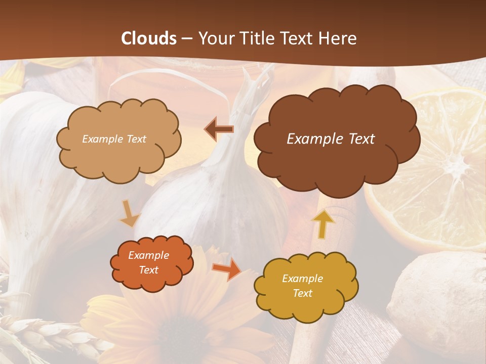 Rustic Table Healthy PowerPoint Template