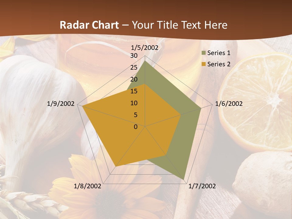 Rustic Table Healthy PowerPoint Template