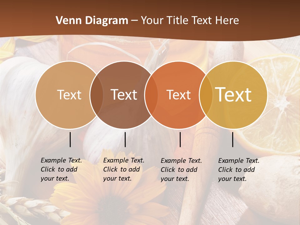 Rustic Table Healthy PowerPoint Template