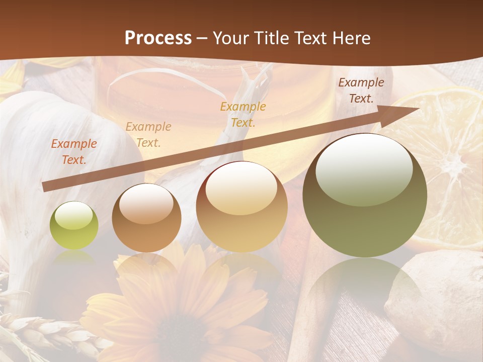Rustic Table Healthy PowerPoint Template