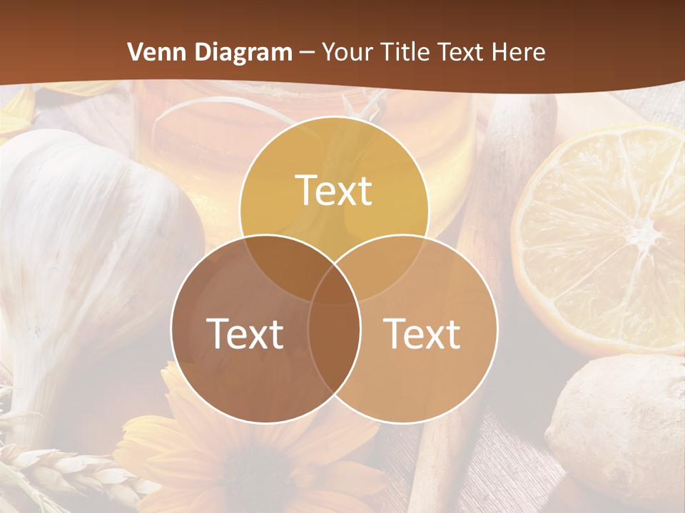 Rustic Table Healthy PowerPoint Template