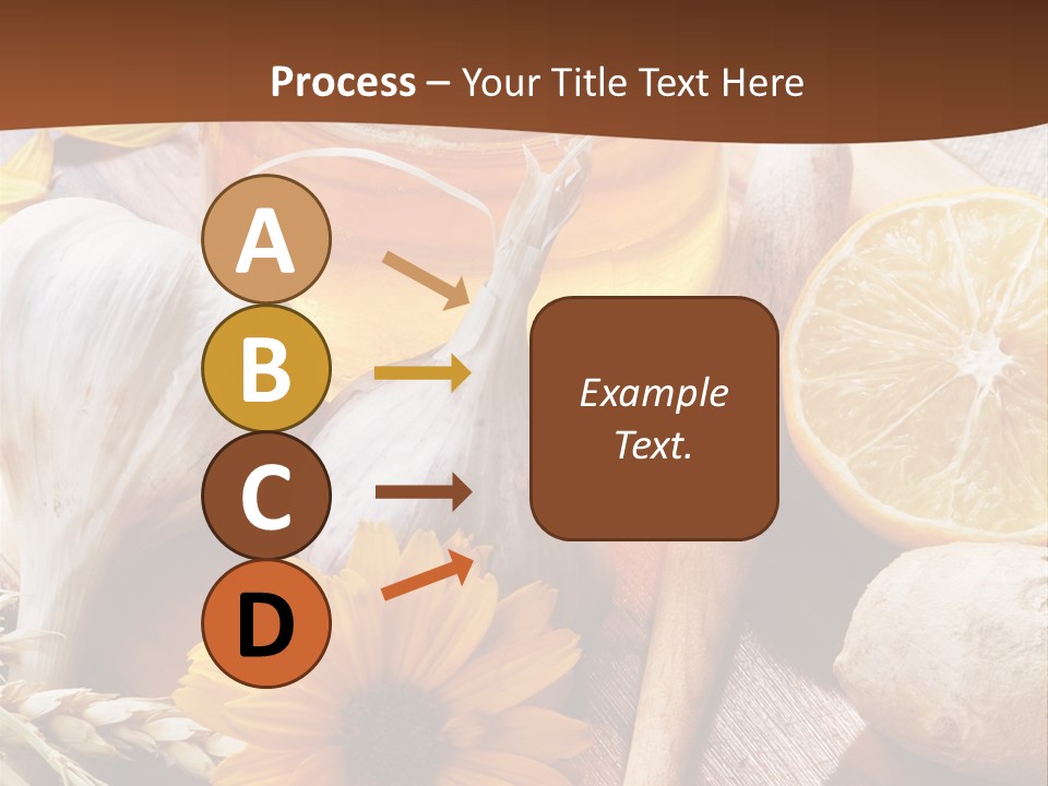 Rustic Table Healthy PowerPoint Template