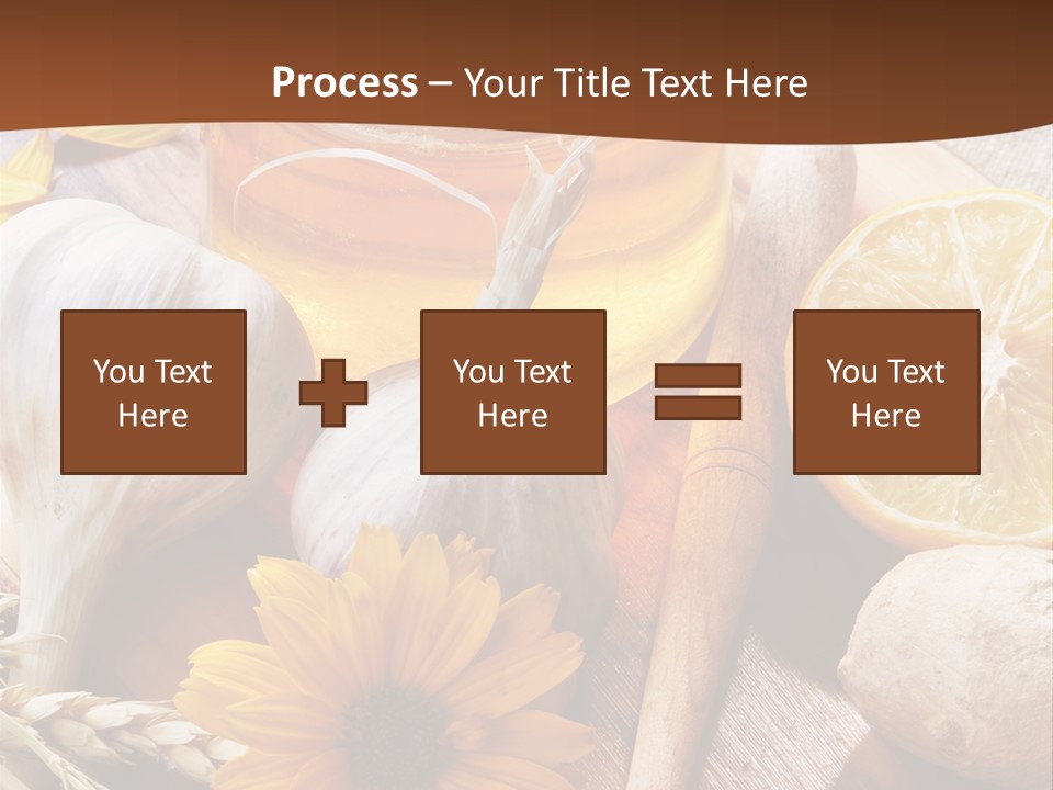 Rustic Table Healthy PowerPoint Template