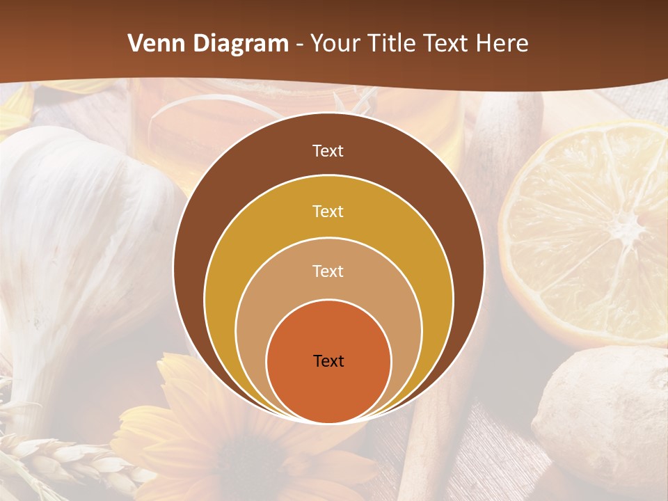 Rustic Table Healthy PowerPoint Template