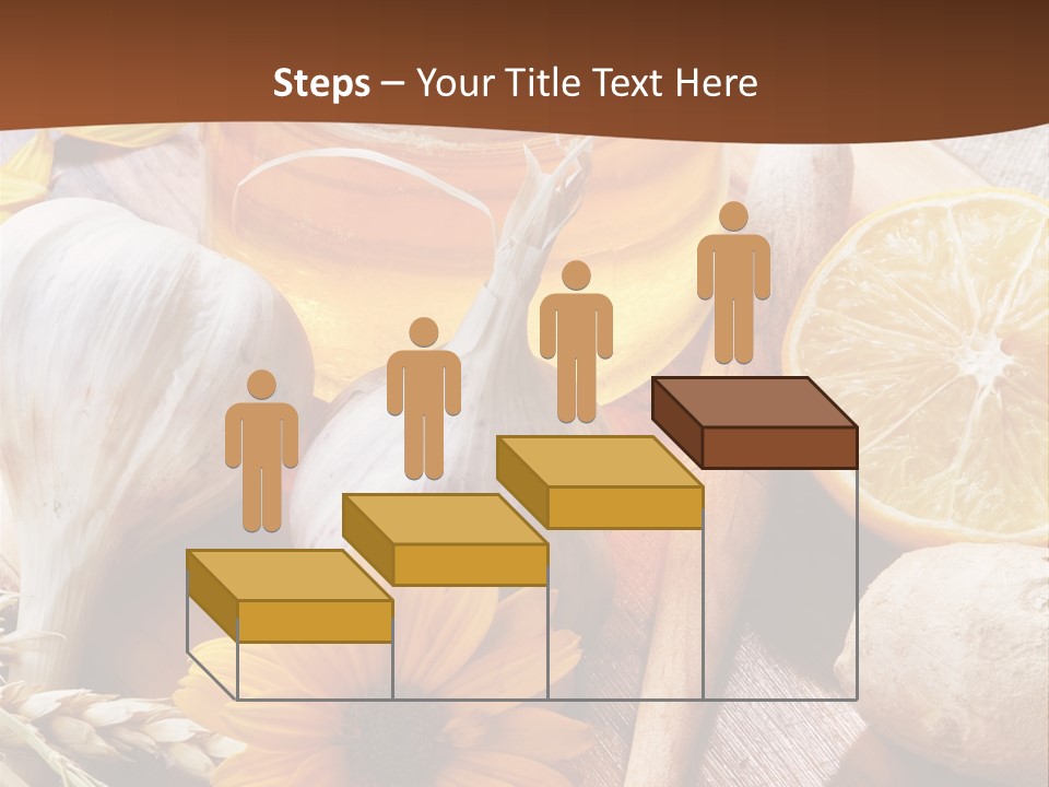 Rustic Table Healthy PowerPoint Template