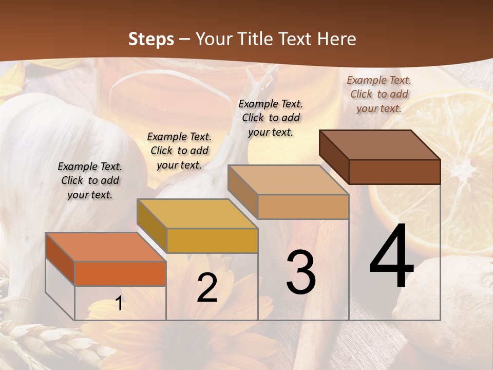 Rustic Table Healthy PowerPoint Template