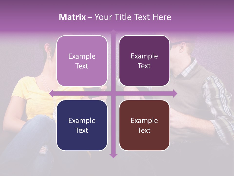 Social Smiling Role PowerPoint Template