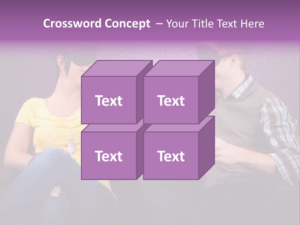Social Smiling Role PowerPoint Template
