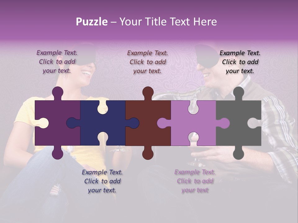 Social Smiling Role PowerPoint Template