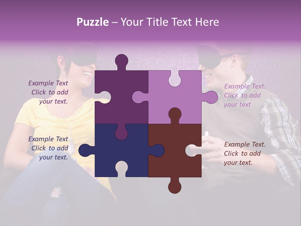 Social Smiling Role PowerPoint Template