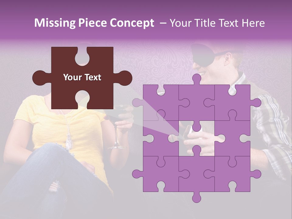 Social Smiling Role PowerPoint Template