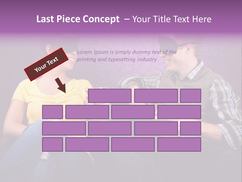 Social Smiling Role PowerPoint Template