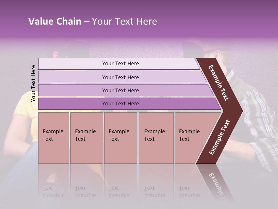 Social Smiling Role PowerPoint Template