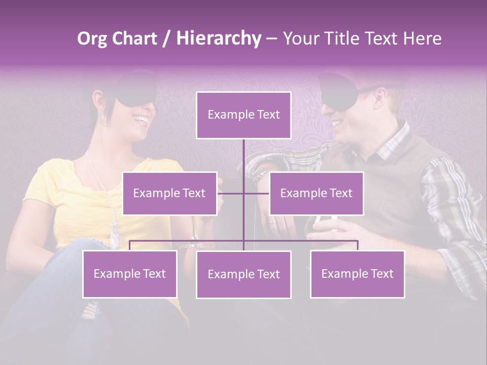 Social Smiling Role PowerPoint Template